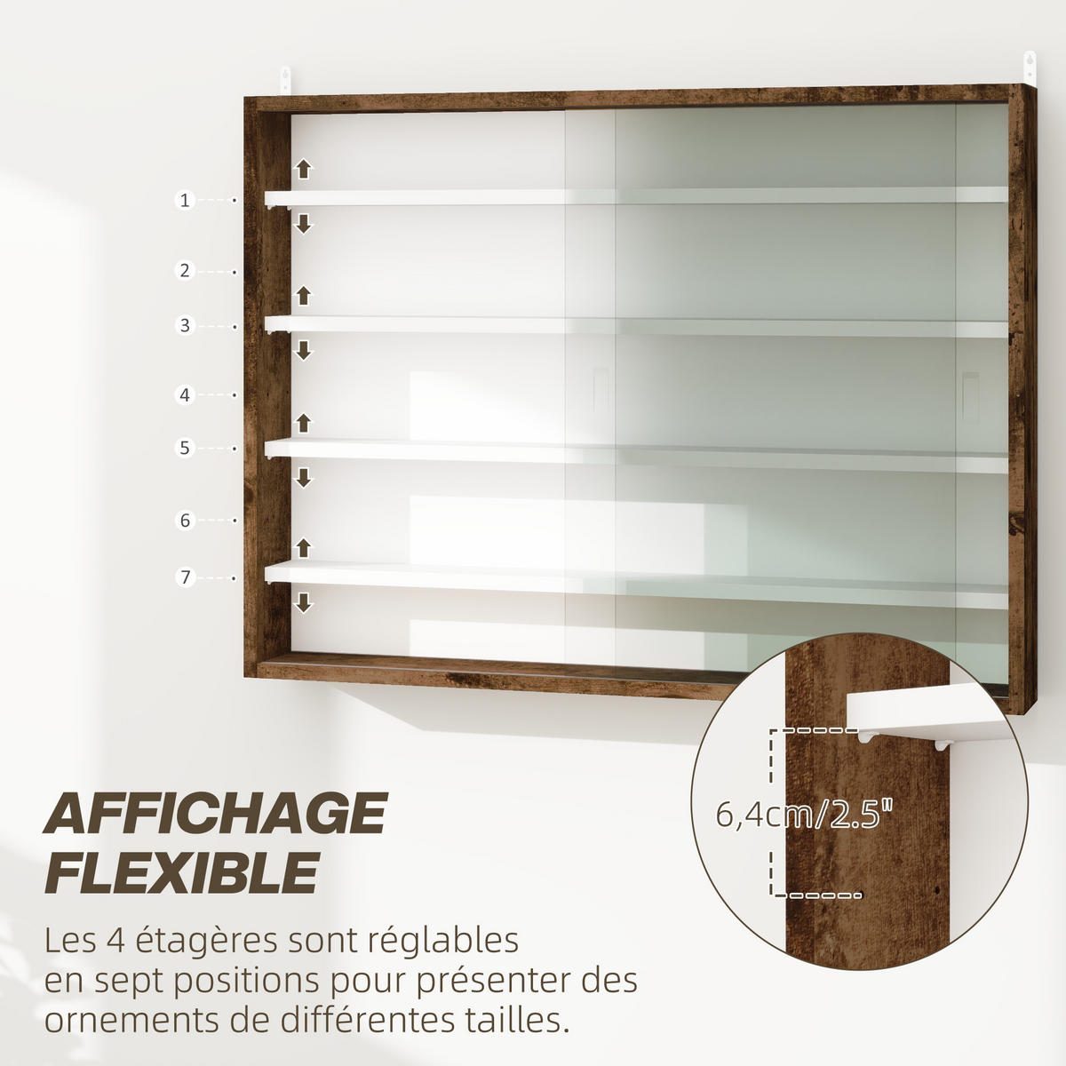 BÜCHERREGAL 80/9,5/60 cm Braun - Braun, Karton (80/60/9.5cm)