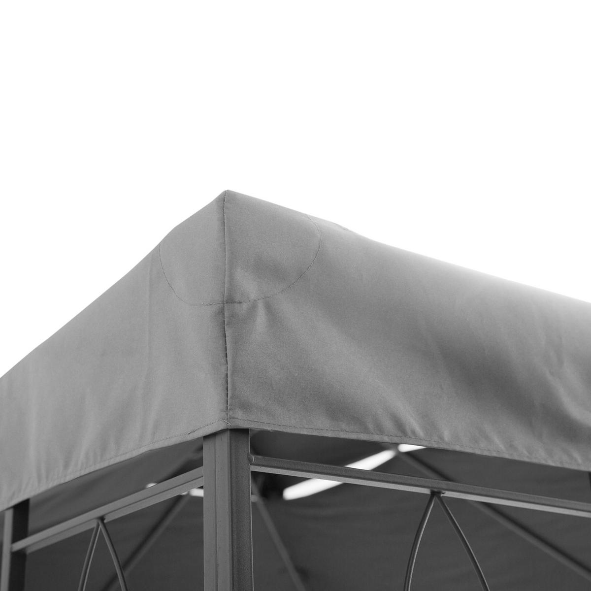 ERSATZDACH Grau 1 Stück - Grau, Naturmaterialien (300/20/400cm) - GiPP