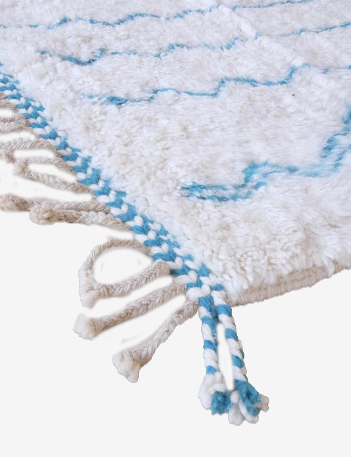 TEPPICH nordafrikanisch grafisch 214x 280 cm - Blau, Naturmaterialien (214/280cm) - AFK Living