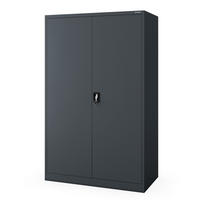 METALL-BÜROSCHRANK JAN II D600 - Anthrazit, Metall (115/185/60cm) - Jan Nowak