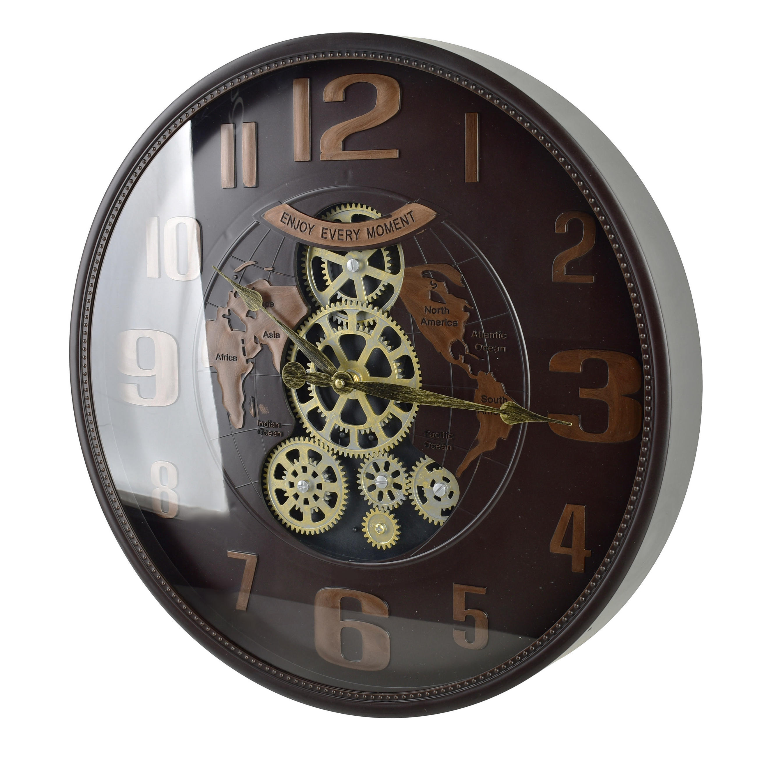 WANDUHR Ramsey Schwarz 50x50x6,5 cm Kunststoff - Schwarz, Kunststoff (6.5/50/50cm) - Mondex