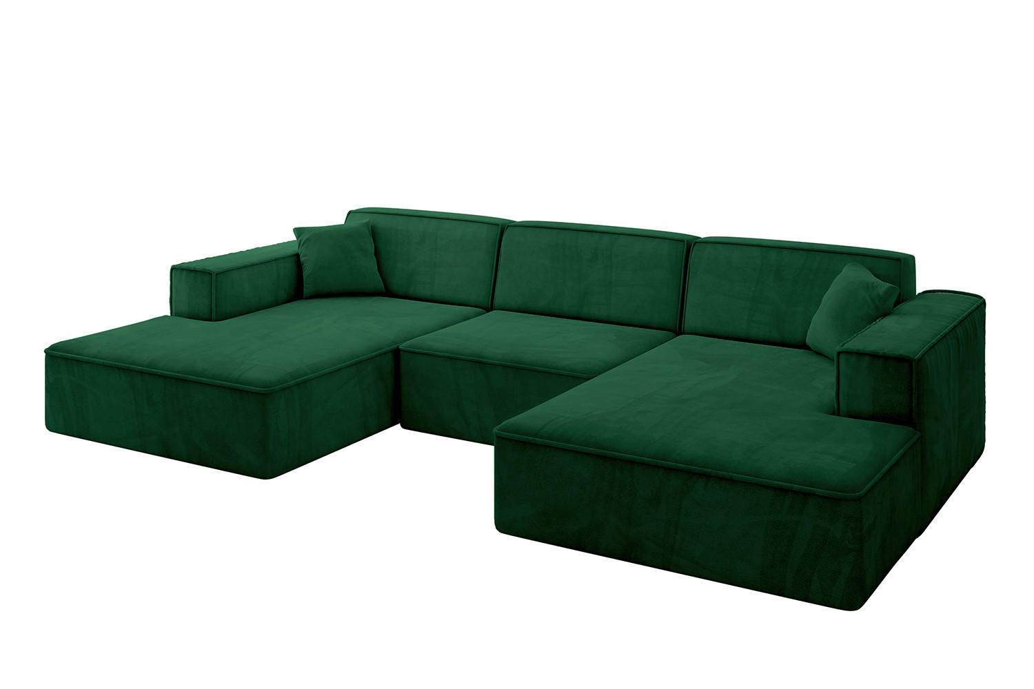 ALTDECOR SEDACÍ souprava IREA-U1-v4 – 303 × 171 × 79 cm, zelená