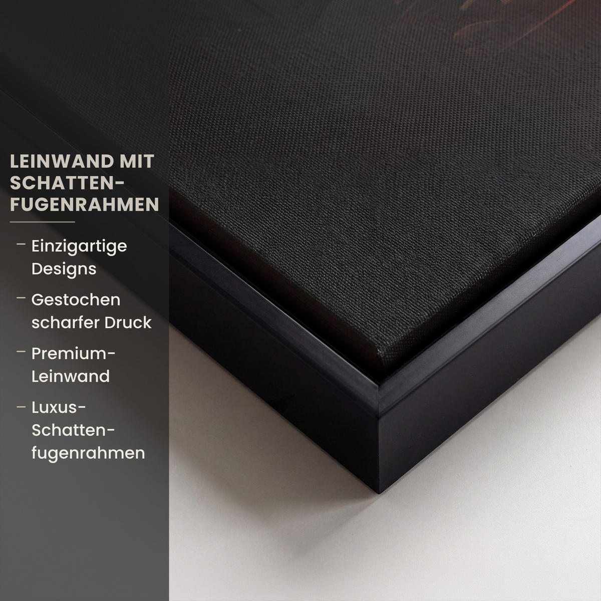 LEINWAND Bilder mit Rahmen - Weihnachtsbaum - Geschenk - Winter - 100x70 - Grün, Textil (100/70cm) - MuchoWow