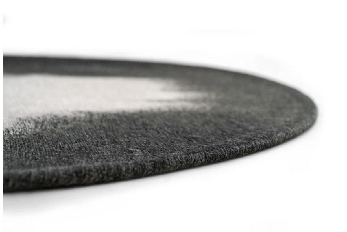 TEPPICH modern Flachgewebe AERO Schwarz 340 x 235 cm - Schwarz, Textil (340/235cm) - Novatrend