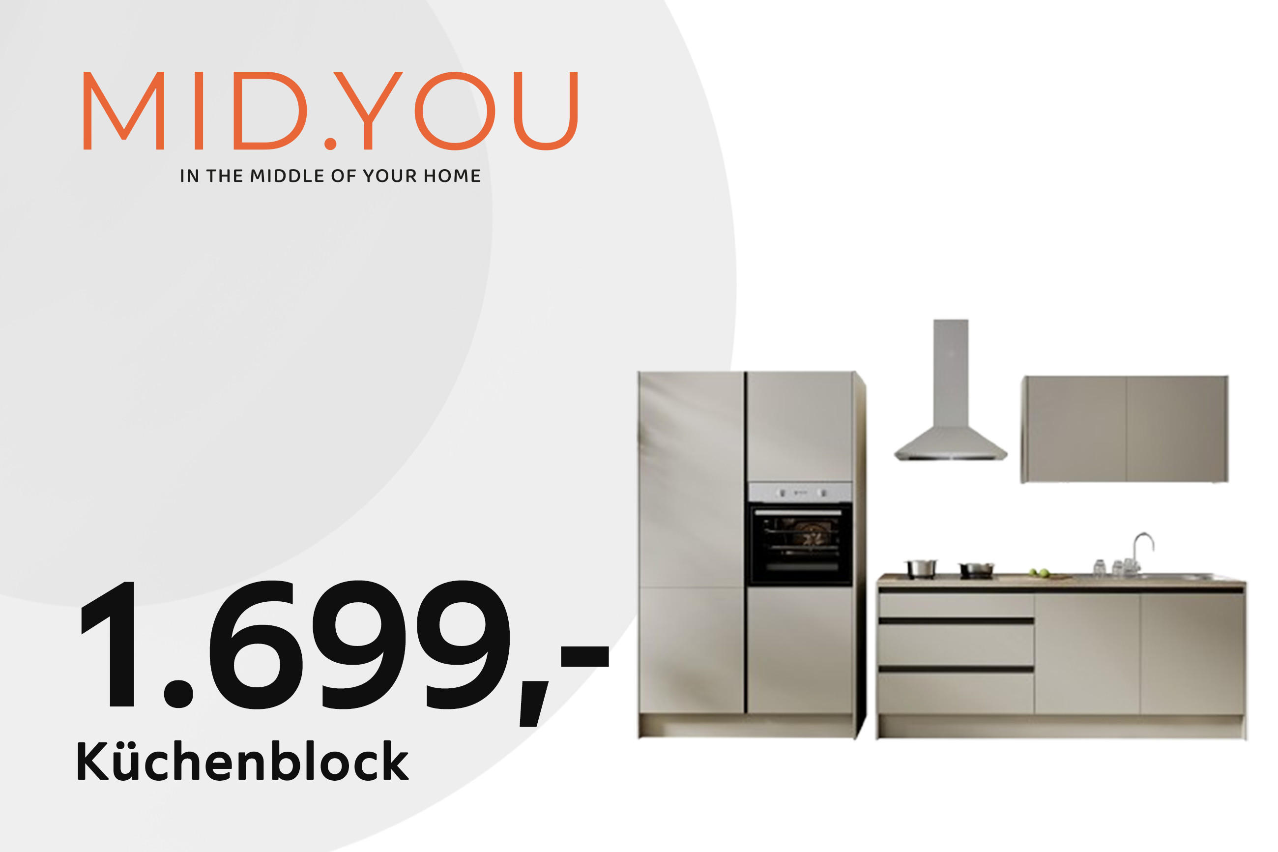 MID.YOU Kuechenblock 1.699,-