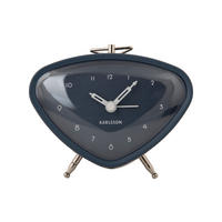 WECKER Triangle 11.4/11.4/9.3 cm - Anthrazit, Metall (11.4/9.3/11.4cm) - Karlsson