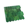 FLIESENAUFKLEBER 1 Stück 30,5 x 30,5 cm Selbstklebende Fliesen - Pera Verde - Grün, Kunststoff (30.5/0.12/30.5cm) - Mazovia