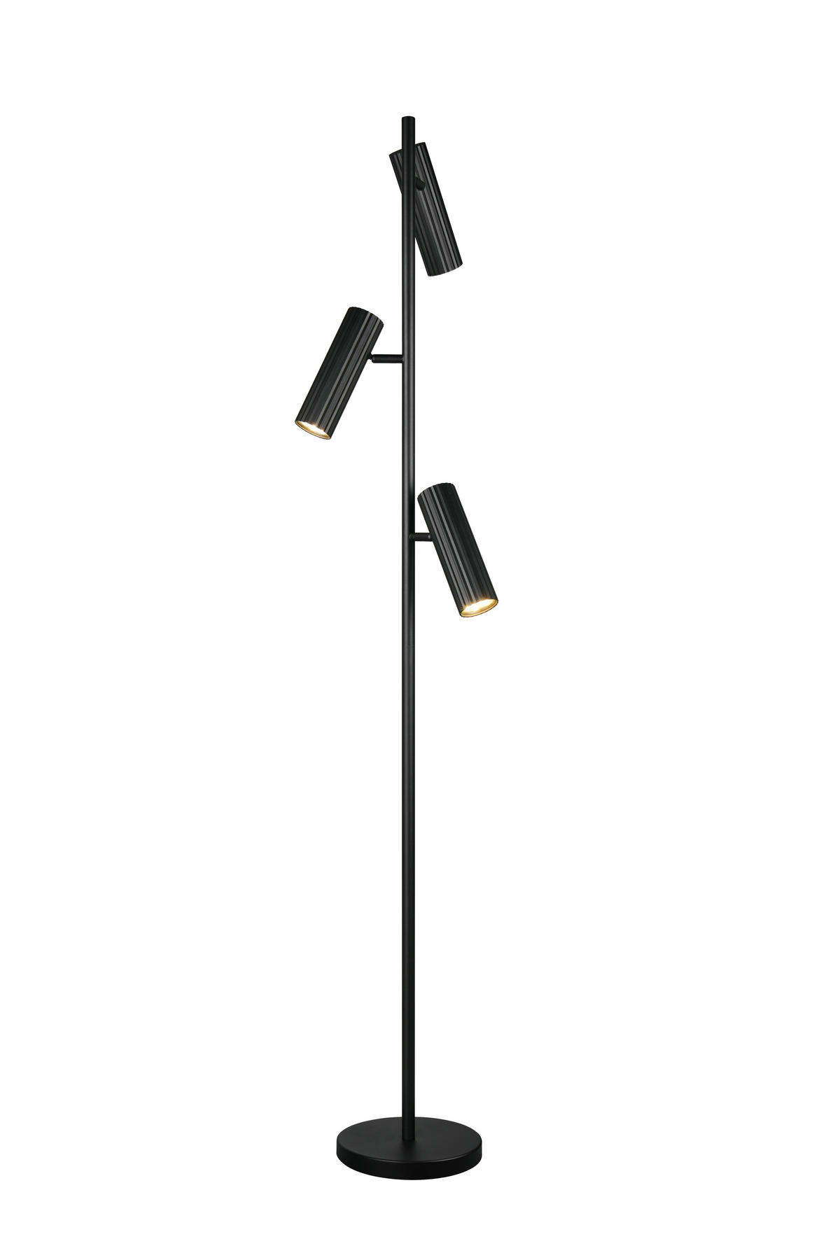 STEHLAMPE SOKA - Schwarz - 37/37/150 cm - Schwarz, Metall (37/37/150cm) - Trio Leuchten