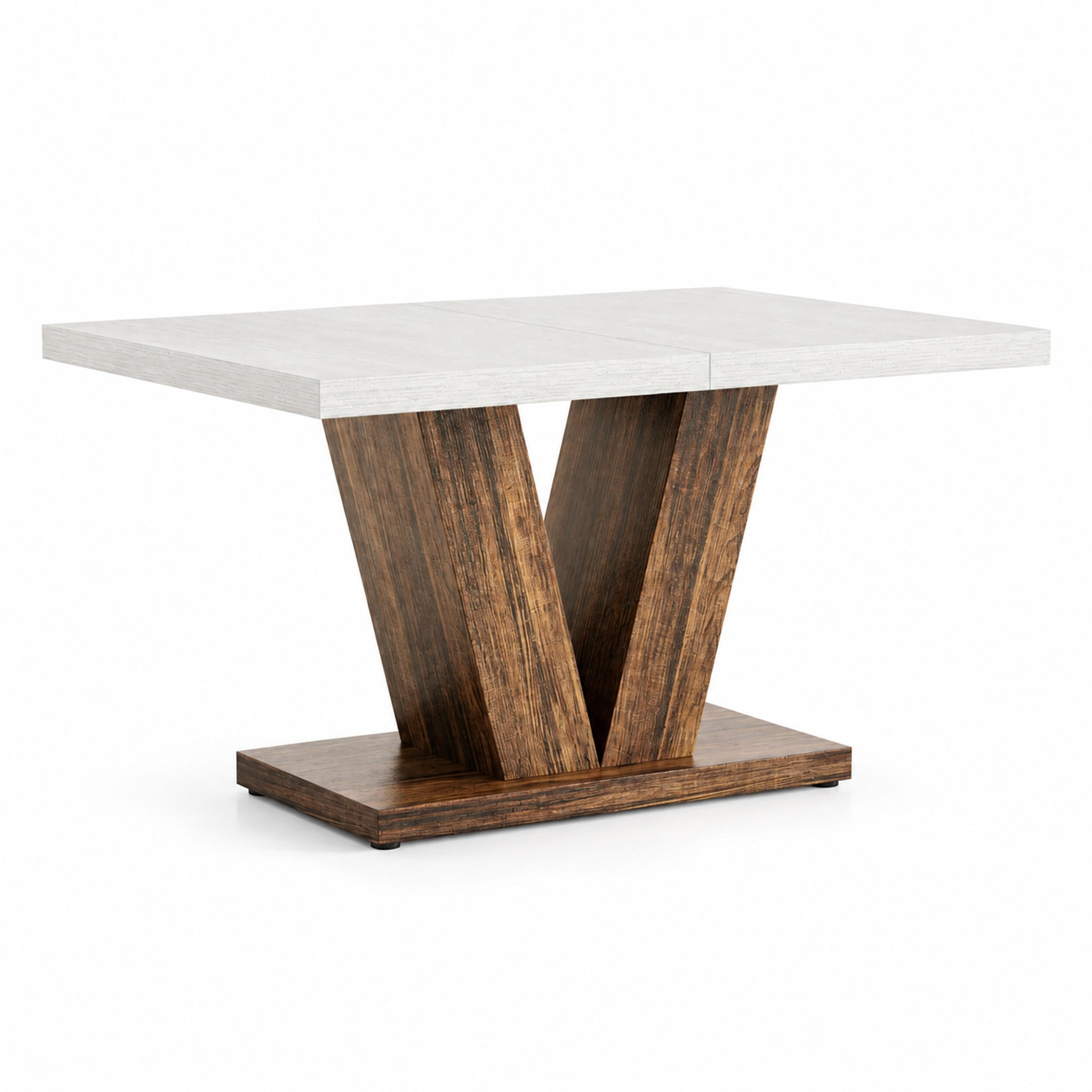 Mivray Esstisch Braun 80x75x120 cm