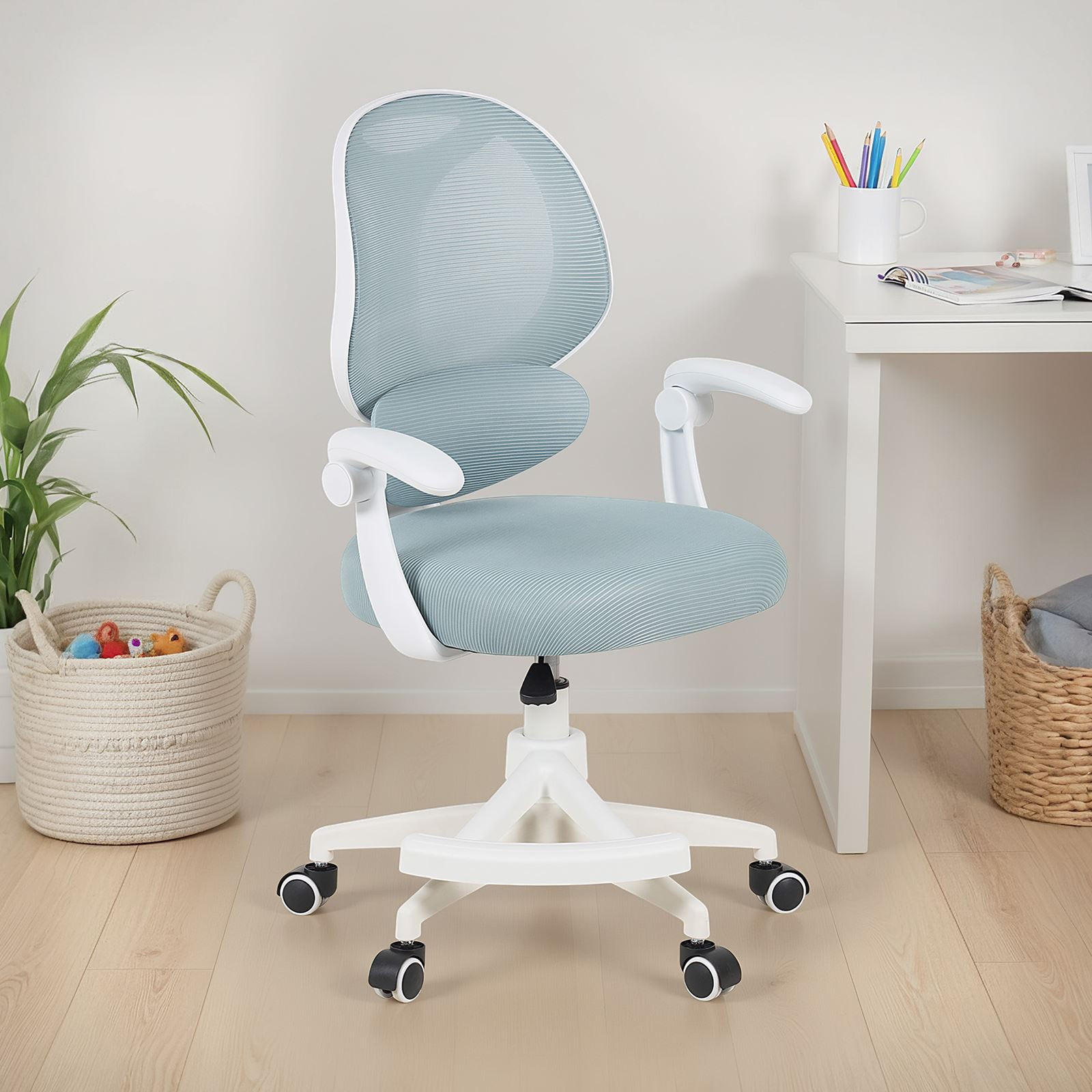 KINDERDREHSTUHL ISLA - Grün, Textil (49/102/62cm) - IDIMEX