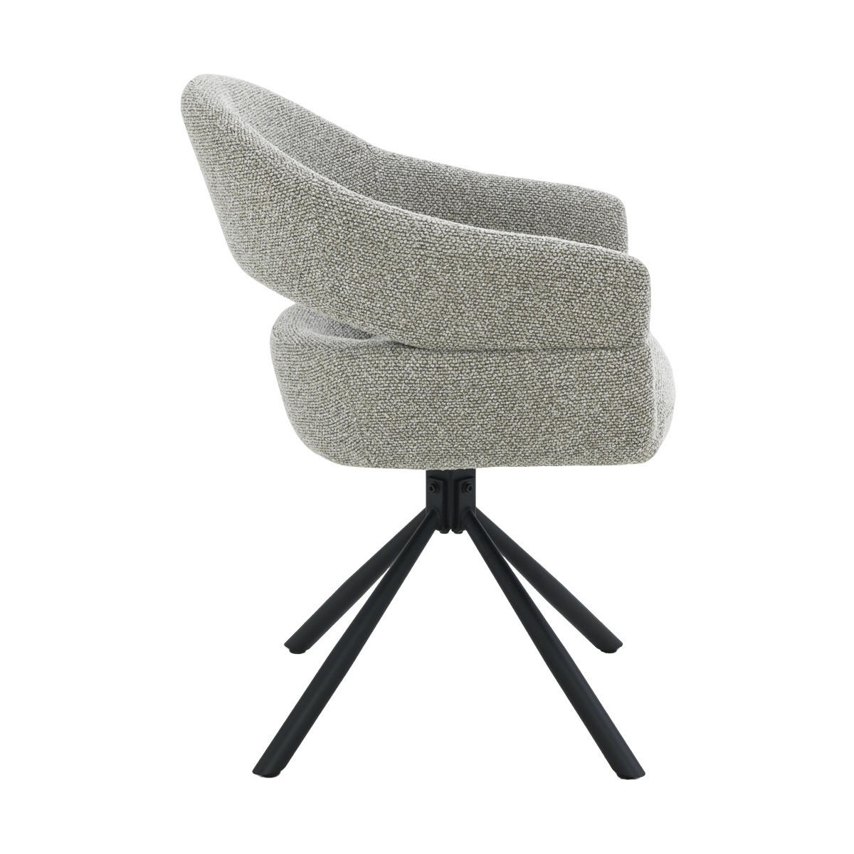 ESSZIMMERSTÜHLE Linn Taupe 62/58/ - Taupe, Textil (58/85/62cm) - Livingfurn
