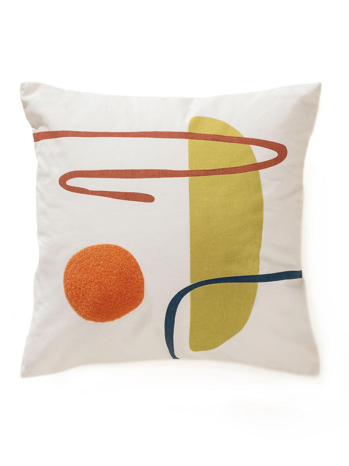 KISSENBEZUG Eldar Multicolor 45x45 cm - Multicolor, Textil (45/45cm) - benuta Pop