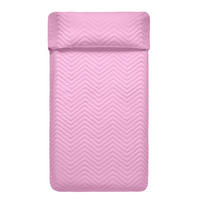 TAGESDECKE arista 200x260 cm (bett 105) rosa - Pink, Textil (200/260cm) - Happy Friday
