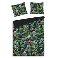 BETTWÄSCHE Naloria - Schwarz, Textil (200/220cm) - home&you