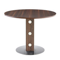 ESSTISCH 100/100/76 cm Walnuss aus MDF mit Stauraumfächern - Walnussfarben, Holzwerkstoff (100/100/76cm) - OKWISH