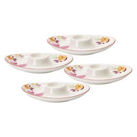 EIERBECHER Mariefleur Basic bunt 4er Set - Multicolor, Keramik (1/1/1cm) - Villeroy & Boch