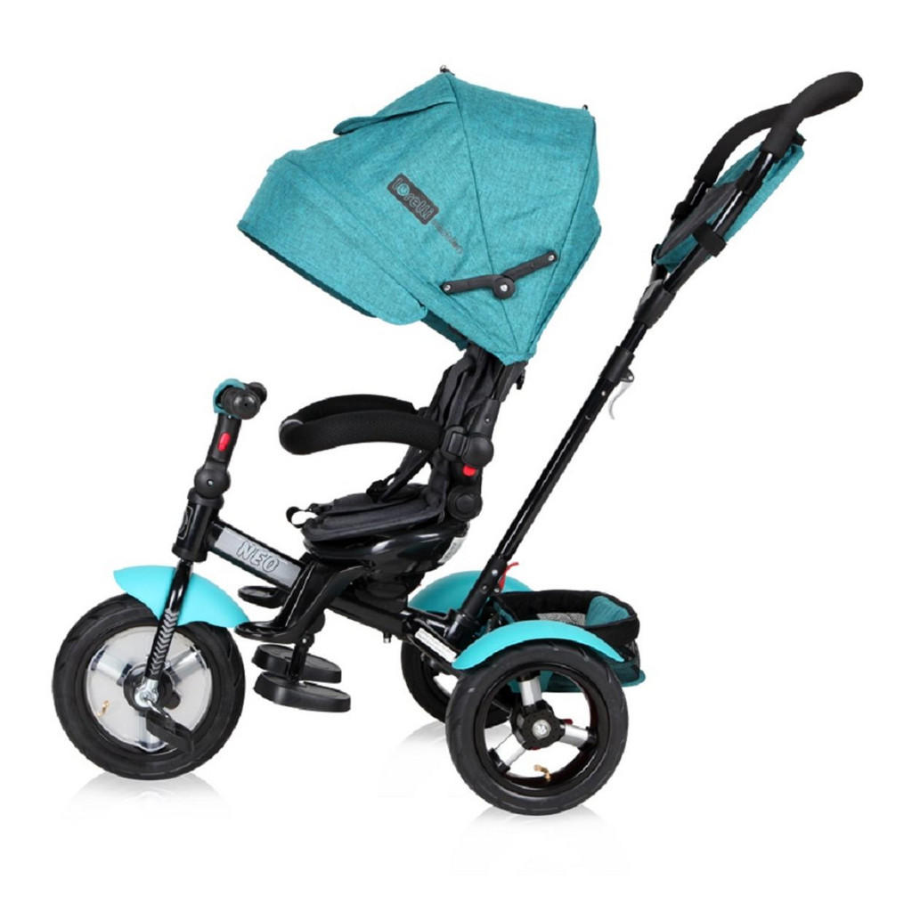 Thumbnail - Lorelli Dreirad, Schwarz, Grün, Hellgrün, Metall, 55x104x120 cm, kinder, unisex, Outdoor Spielzeug, Kinderfahrzeuge