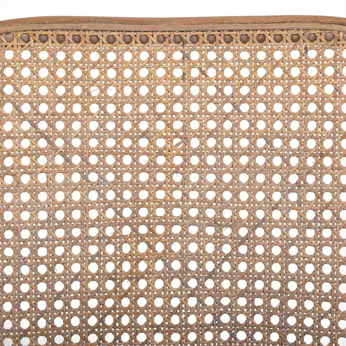 STUHL aus Holz und Gitter, braun, 44x40x48cm - Braun, Naturmaterialien (44/83/40cm) - Wanderlust