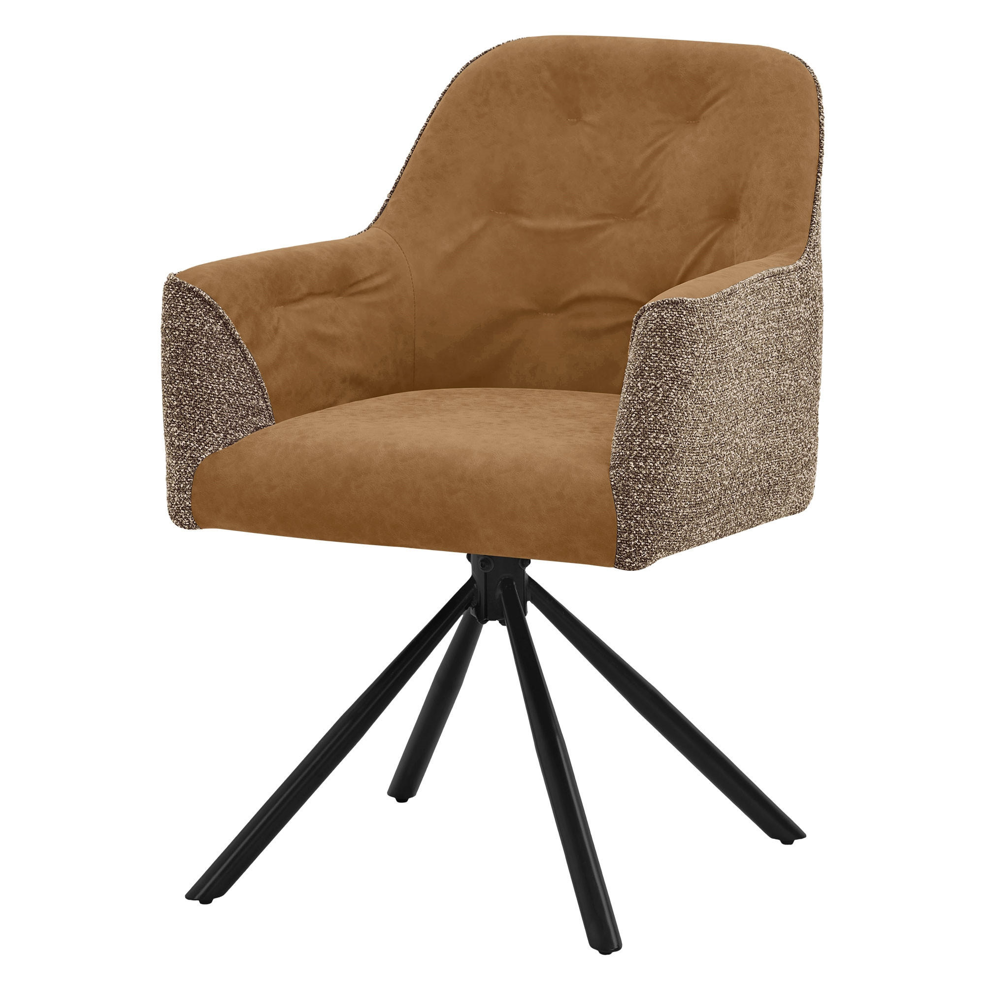 Ml-Design Esszimmerstuhl Braun 62x87x65 cm