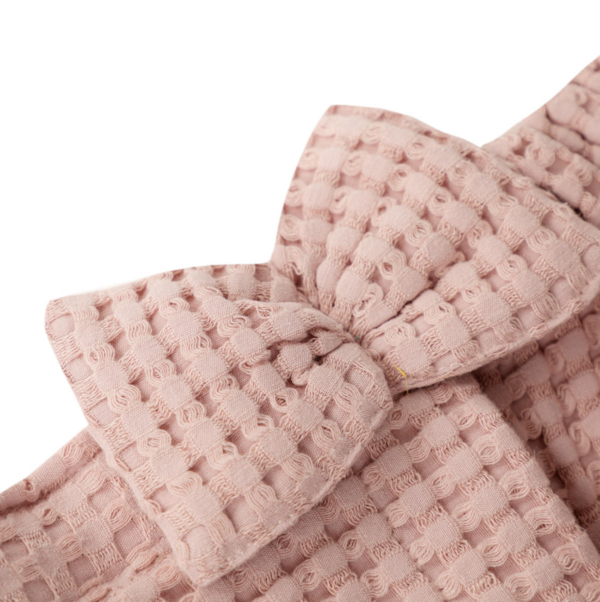 BADETUCH Vaffel rosa 145/75 cm - Rosa, Textil (145/75cm) - Homla
