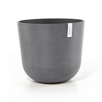 BLUMENTOPF Oslo 55/48,5 cm Grau - Grau, Kunststoff (55/48.5cm) - Ecopots