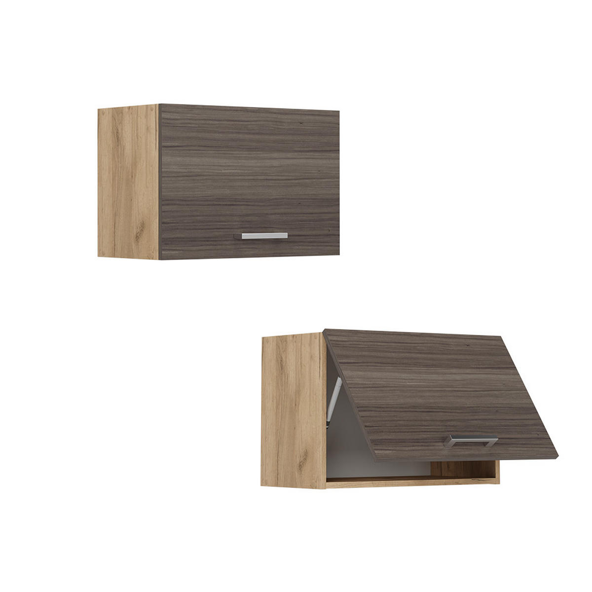 Honigeiche/Grau, Holzwerkstoff (60/40/31cm) - Vicco