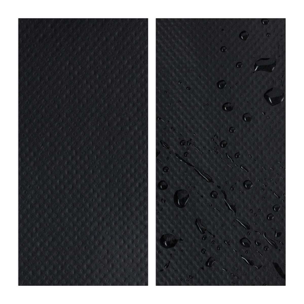 3TLG.BIERZELTGARNITUR - Schwarz, Textil (100/0.1/250cm) - Relaxdays