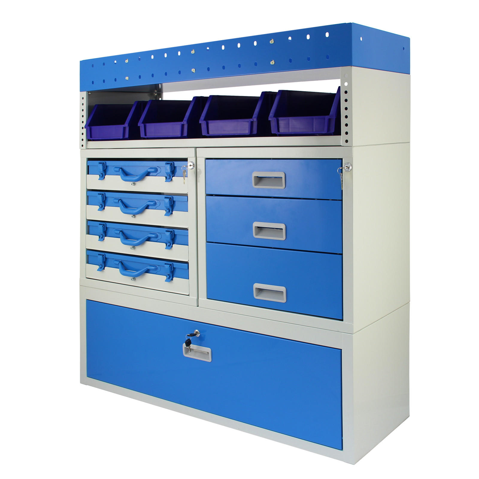 Monstershop Fahrzeugeinrichtung Blau 101.6x117.8x36 cm