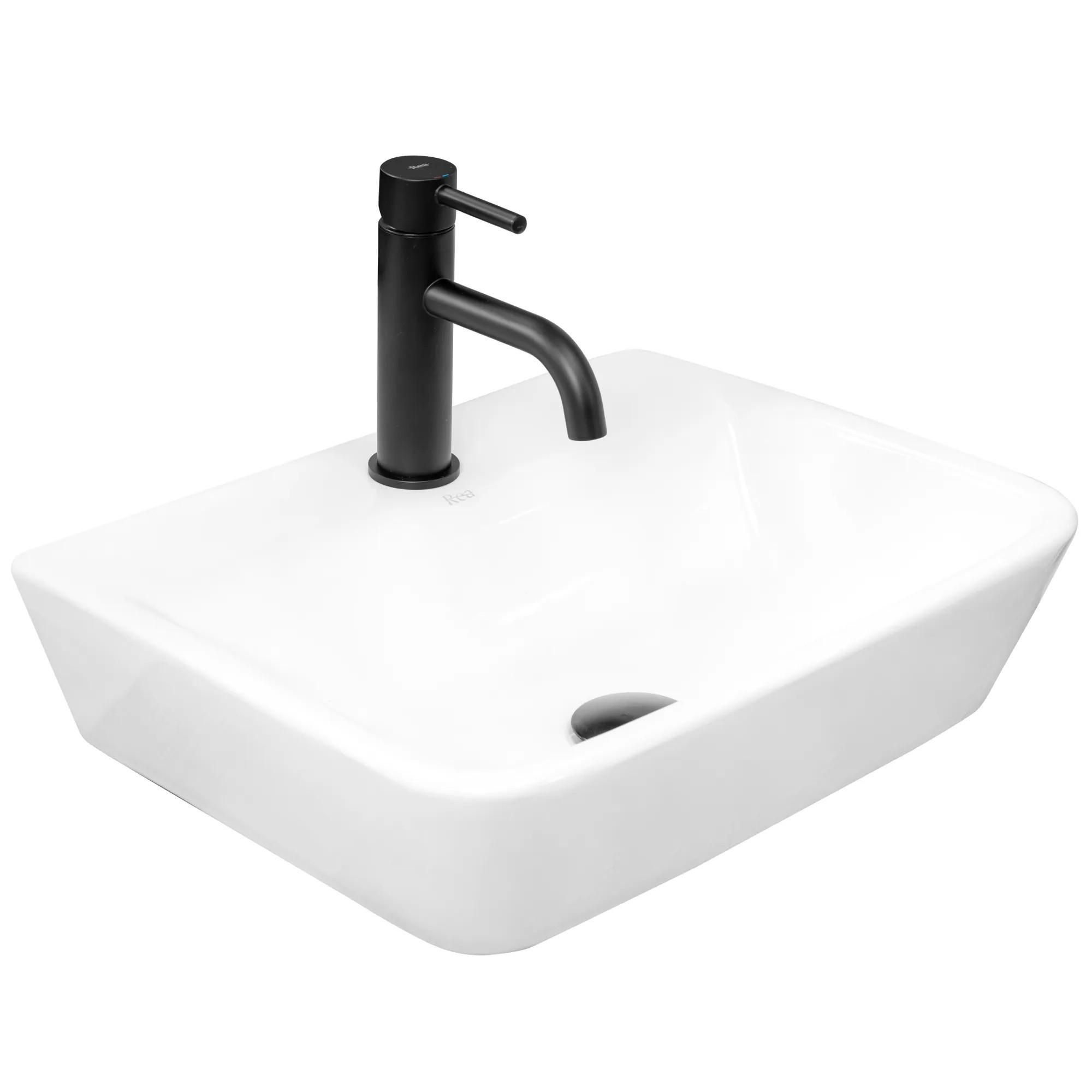 REA Aufsatzwaschbecken Weiß 36x12x45.5 cm