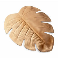 TISCHSET Jungle Gold 46/37/0.02 cm Kunstoff - Goldfarben, Kunststoff (46/37/0.02cm) - Mondex