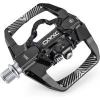 FAHRRADPEDALE mit 3 Lagern, Aluminium, Schwarz - Schwarz, Metall (10/1.5/11cm)
