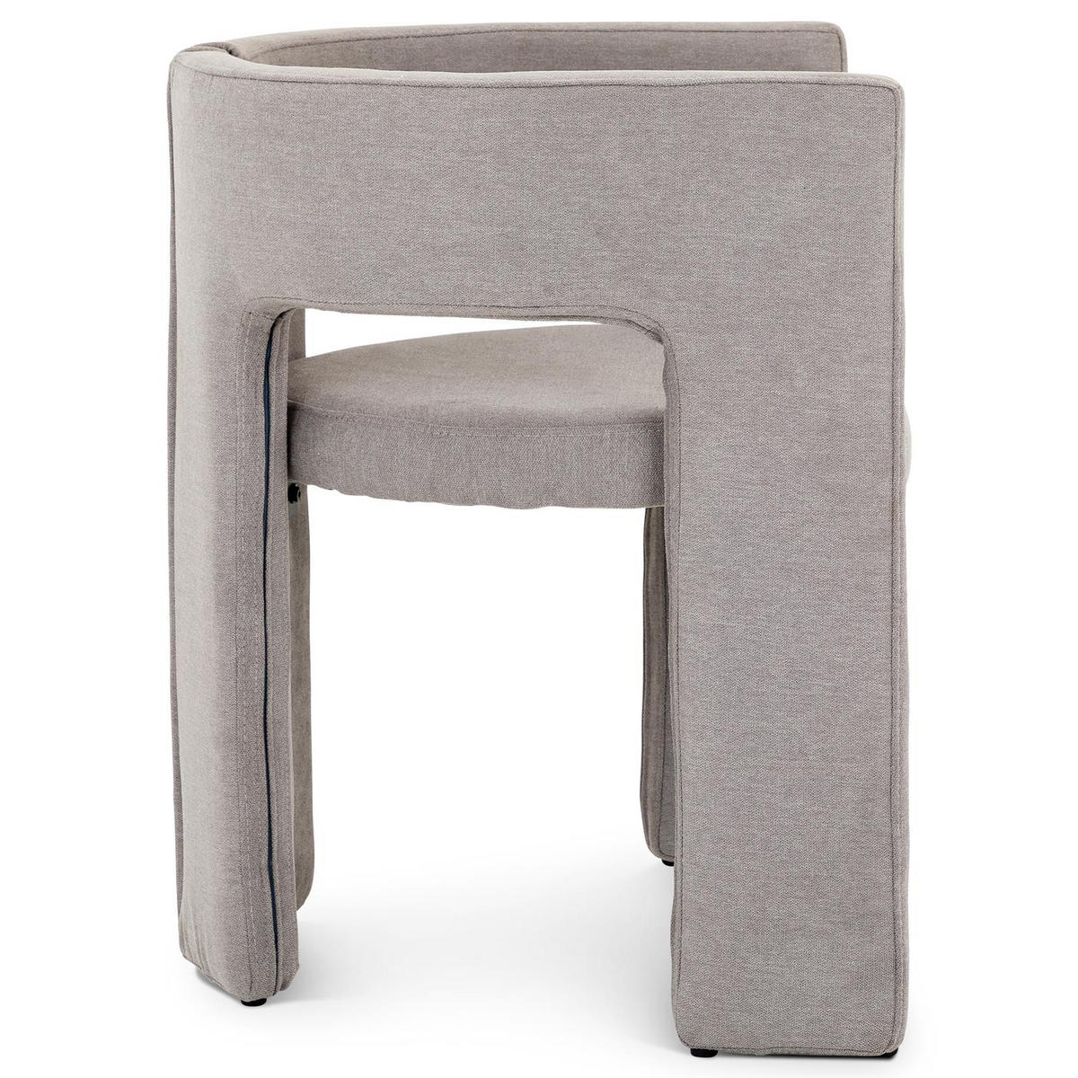 ESSZIMMERSTUHL EVIE grau - Grau, Textil (63/71/55cm) - IDIMEX