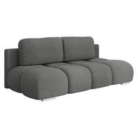 SCHLAFSOFA Honey Mini - Greige/Schwarz, Holz/Kunststoff (195/89/90cm) - MIRJAN24