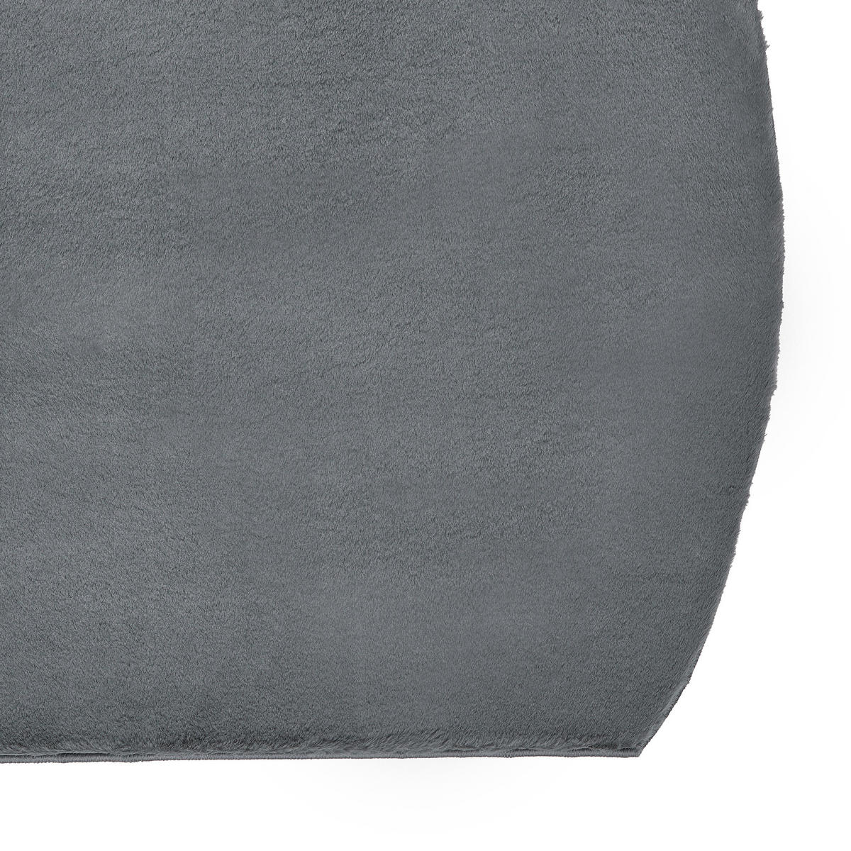 KOBEREC Tmavě šedý 160/230 cm Tangra - šedá/tmavě šedá, plast (160/230cm) - Beliani