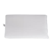 KOPFKISSEN Aloe Vera mit Super-Mikrofaser 48/74 cm - Weiß, Textil (48/74cm) - Homescapes