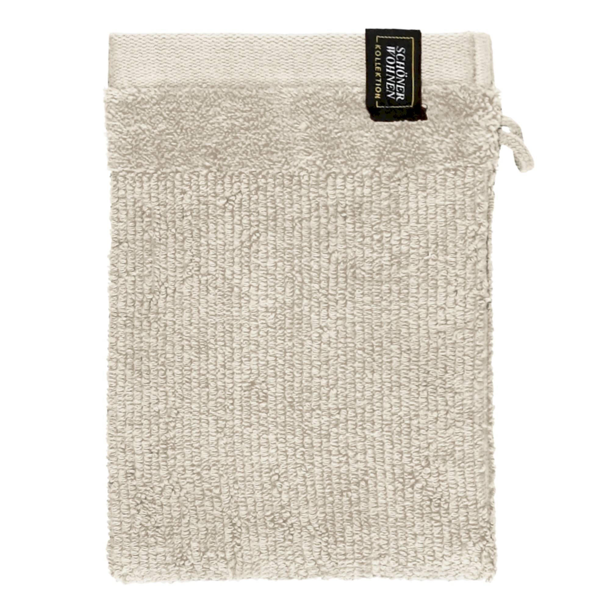WASCHHANDSCHUH SENSE-6 - Beige, Textil (16/21cm) - Schöner Wohnen