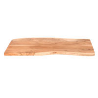 TISCHPLATTE CURTIS - Beige/Naturfarben, Akazienholz/Holz (40/100/3cm) - SAM