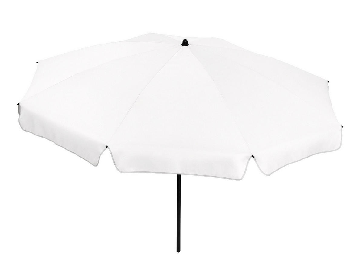 SONNENSCHIRM 180/180/127 cm - Weiß, Kunststoff (180/180cm) - FARE