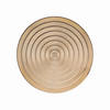 TISCHUNTERLAGE Metallisch Ø 40 cm - Goldfarben, Kunststoff (40cm) - Douceur d´intérieur