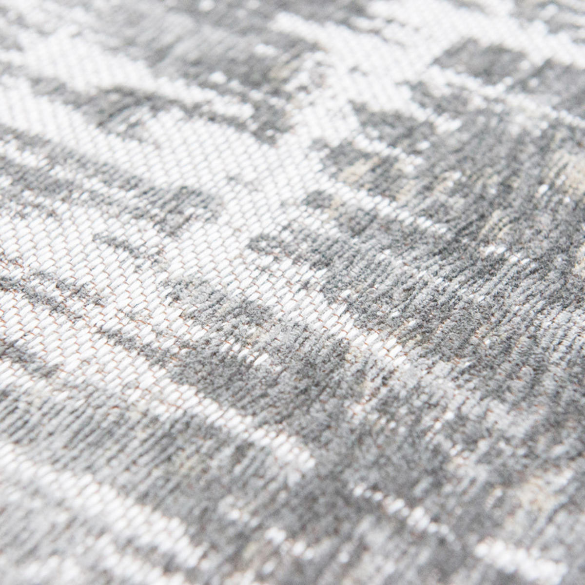 TEPPICH Coney Grey Atlantic Streaks 240/240 cm - Grau, Kunststoff/Textil (240/240cm) - Louis De Poortere