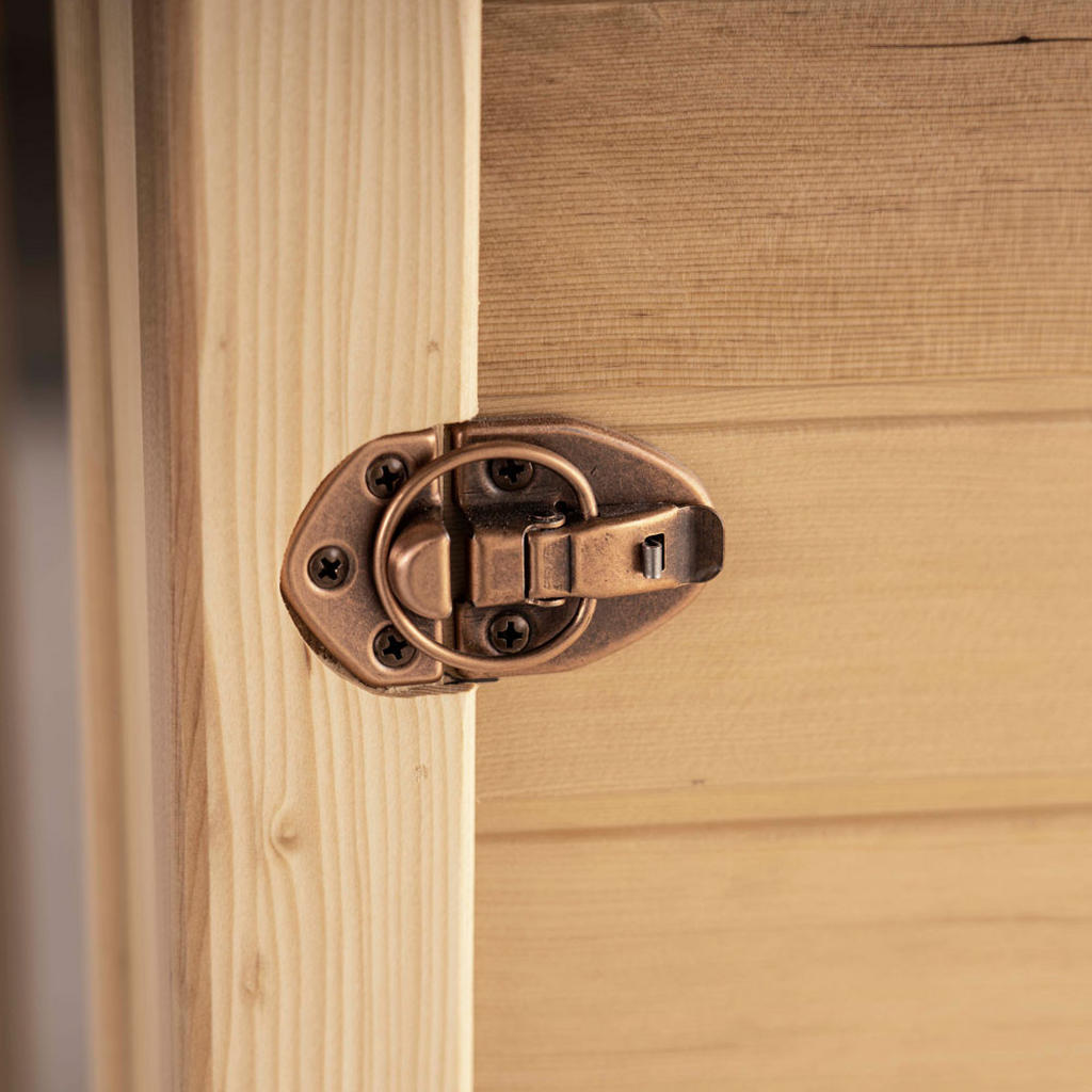 Thumbnail - Home Deluxe Infrarotkabine, Braun, Holz, 153x190x110 cm, Freizeit, Wellness, Infrarotkabinen