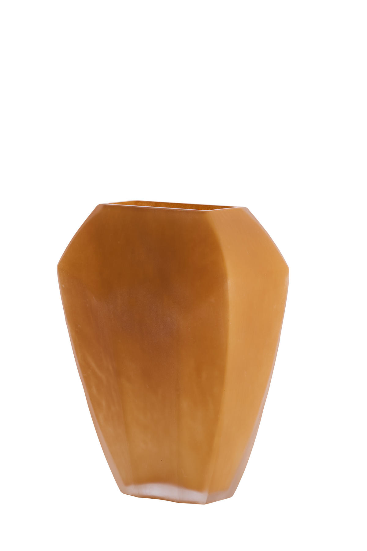 VAZE Vionna Braun 25/12.5/33.5 cm - Braun, Glas (33.5cm) - Light & Living