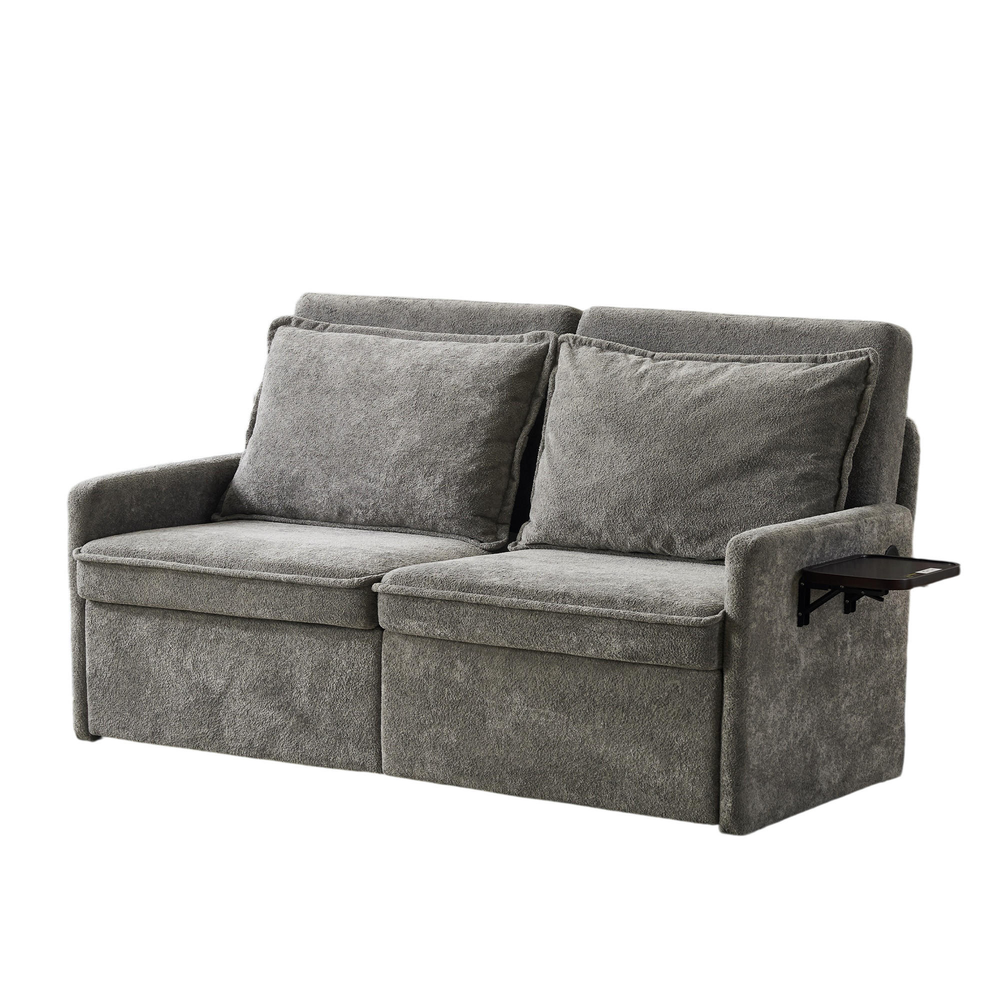 ComfortXL Schlafsofa Grau 172.5x95x71 cm