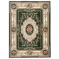 TEPPICH ATLAS Beige Grün 70/130 cm - Beige/Grün, Textil (70/130cm) - Tapiso