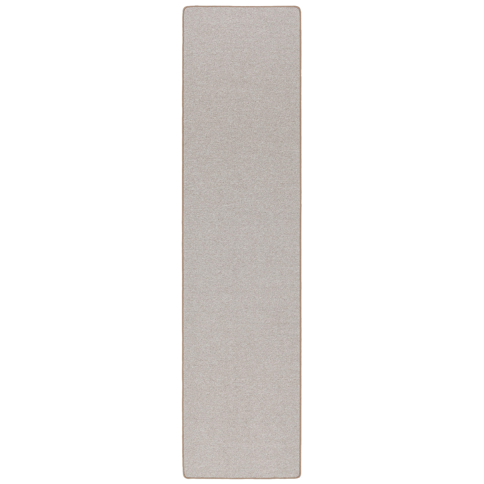 FEINSCHLINGEN VELOUR LÄUFER TEPPICH STRONG - Taupe, Textil (80/240cm) - Snapstyle