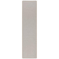 FEINSCHLINGEN VELOUR LÄUFER TEPPICH STRONG - Taupe, Textil (80/240cm) - Snapstyle