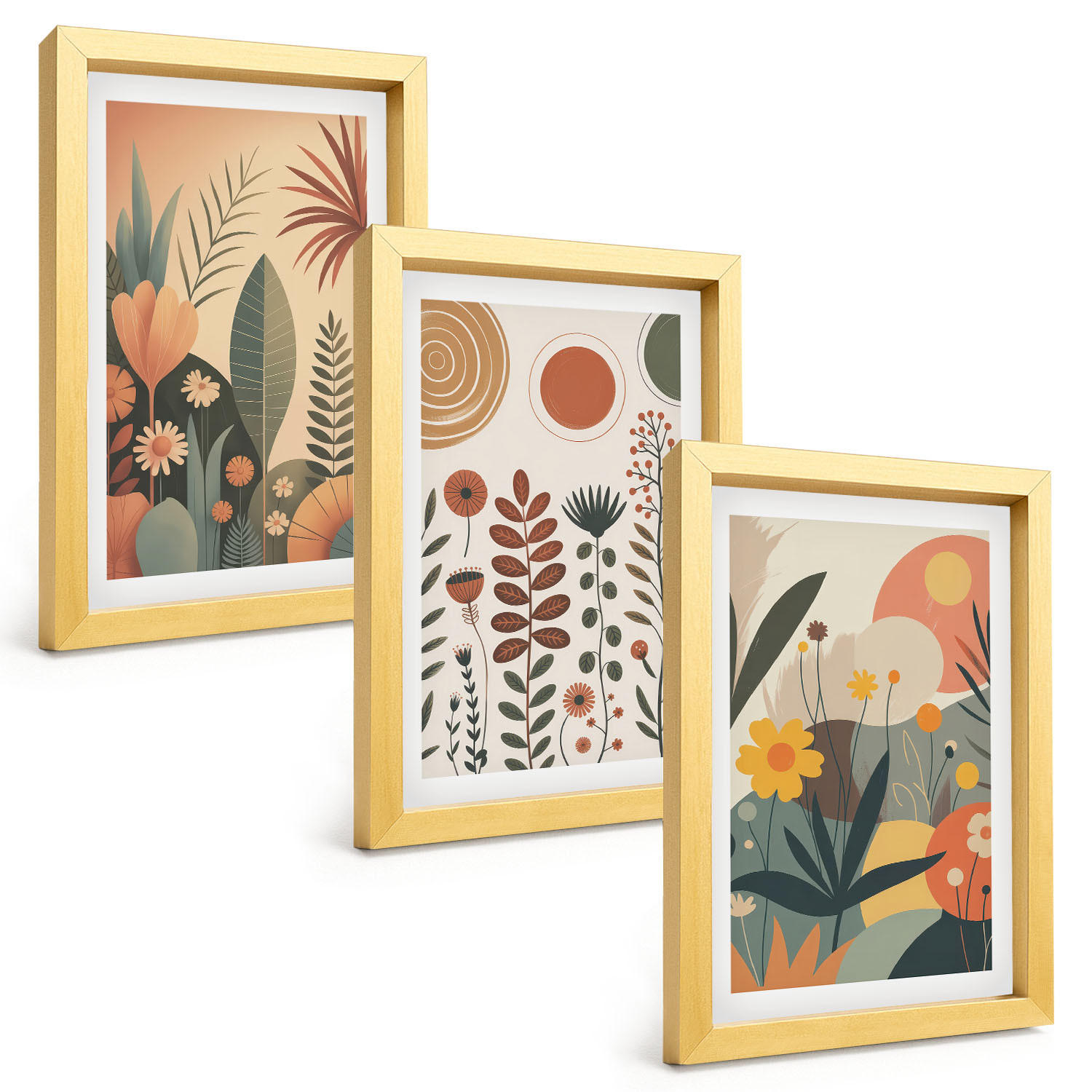 Tulup Bilder Gold 20x30 cm