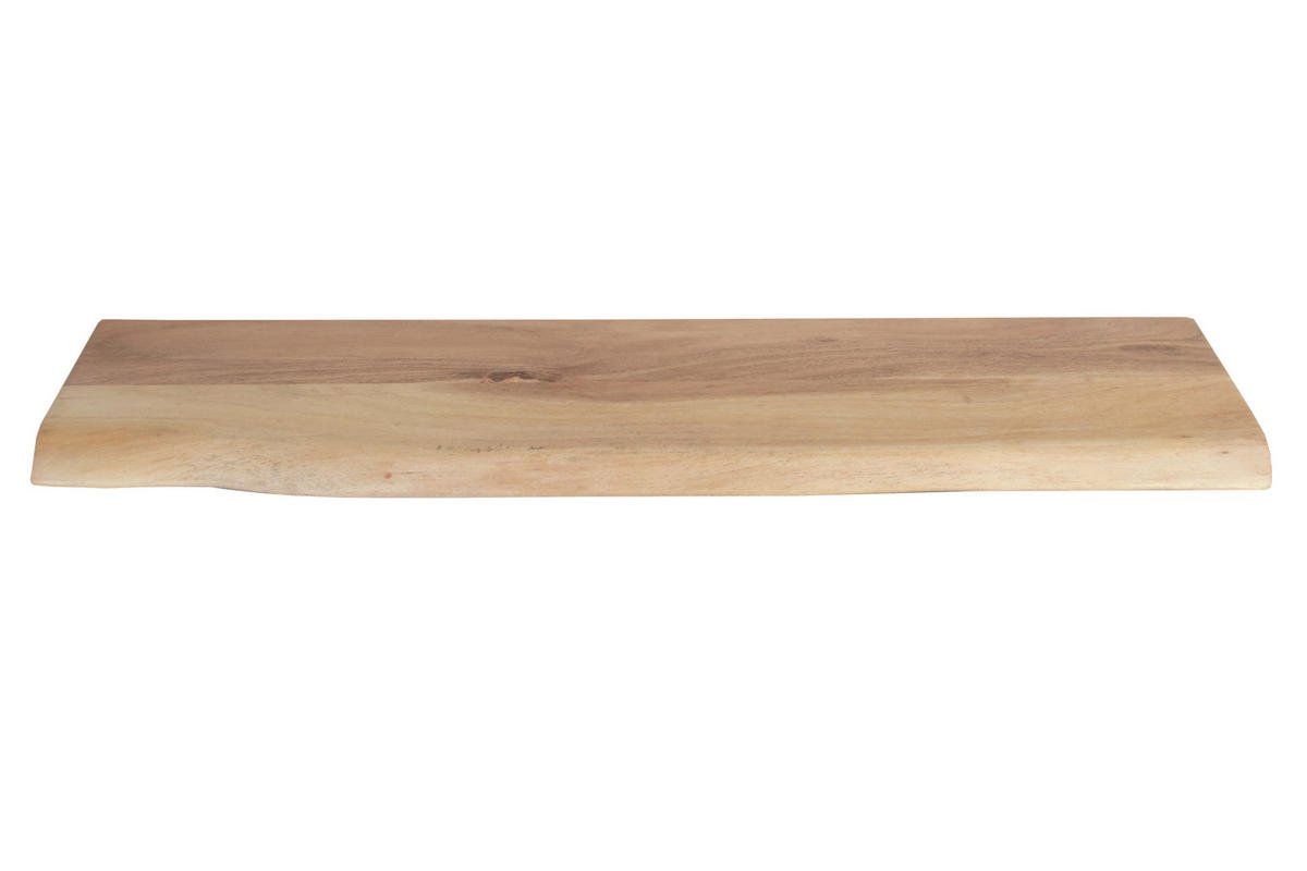 WANDREGAL AMANDA - Beige/Naturfarben, Holz (90/3/20cm) - SAM