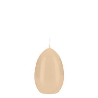 EIKERZEN Klarlack Vanilla Bisquit 90 x Ø 60 mm, 6 Stück - Beige, Paraffin (6/9/9cm) - Kopschitz Kerzen