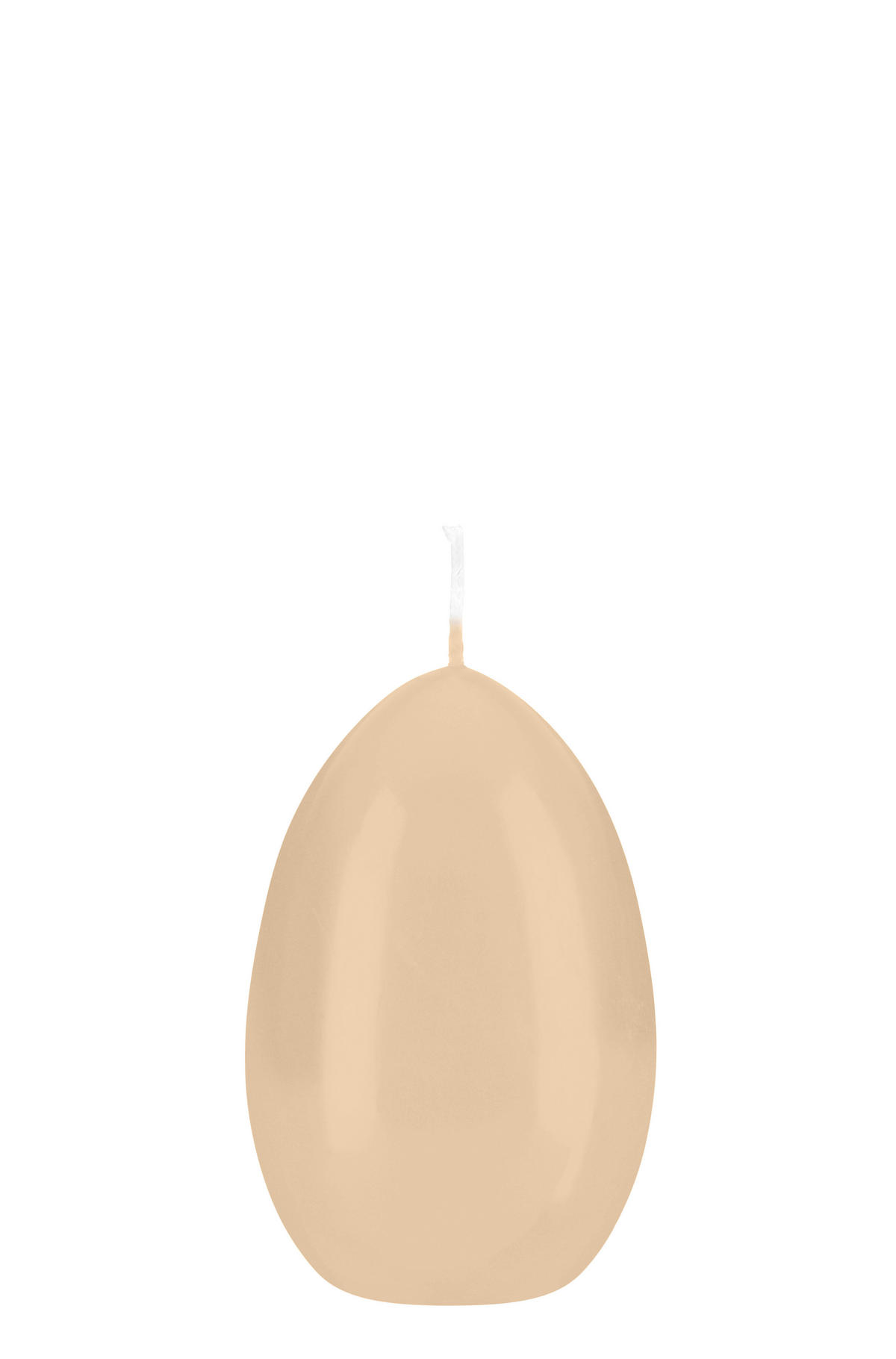 EIKERZEN Klarlack Vanilla Bisquit 90 x Ø 60 mm, 6 Stück - Beige, Paraffin (6/9/9cm) - Kopschitz Kerzen